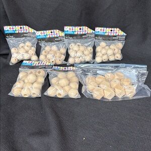 Wooden Beads for Crafting and macrame